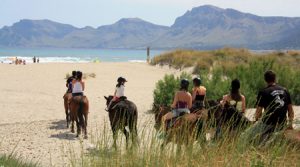 Ausreiten auf Mallorca